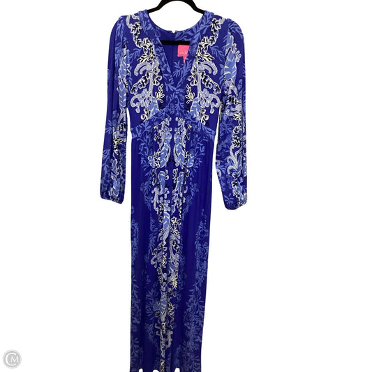 Dress Designer By Lilly Pulitzer In Blue, Size: 2