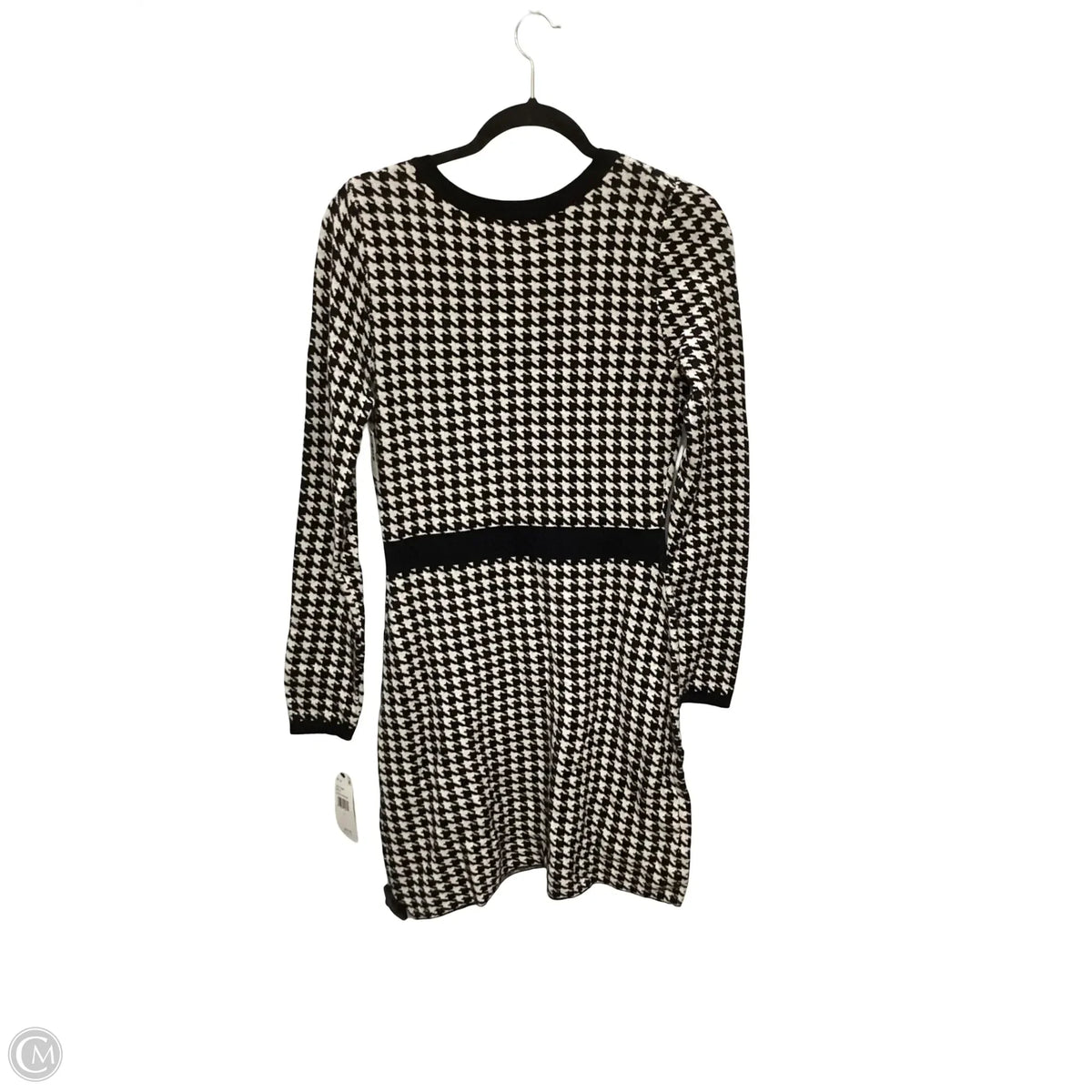 Dress Sweater By Bcx In Chevron Pattern, Size: L