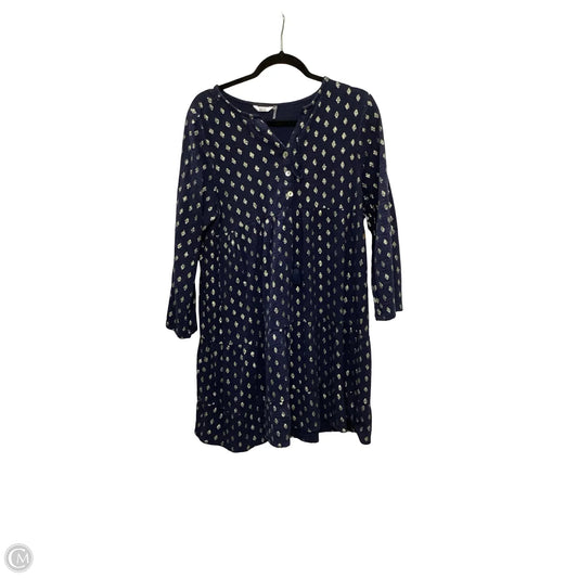 Dress Casual Short By Kaktus In Blue, Size: M