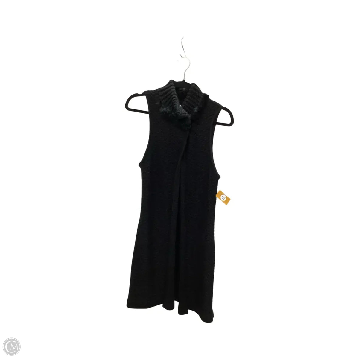 Vest Sweater By karffany In Black, Size: M
