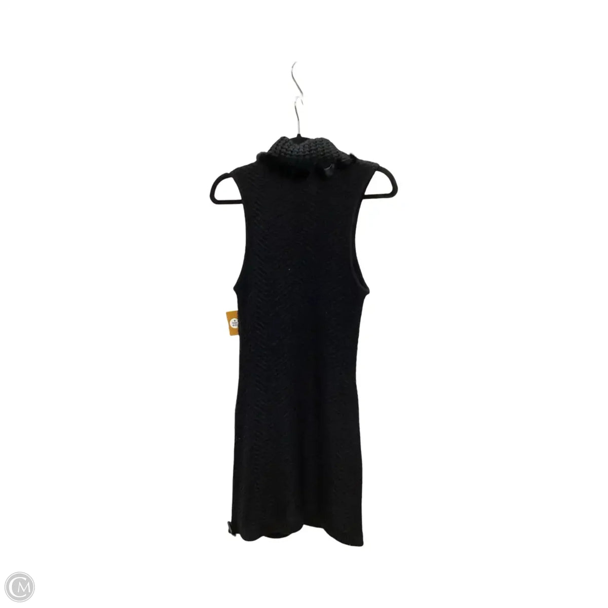 Vest Sweater By karffany In Black, Size: M