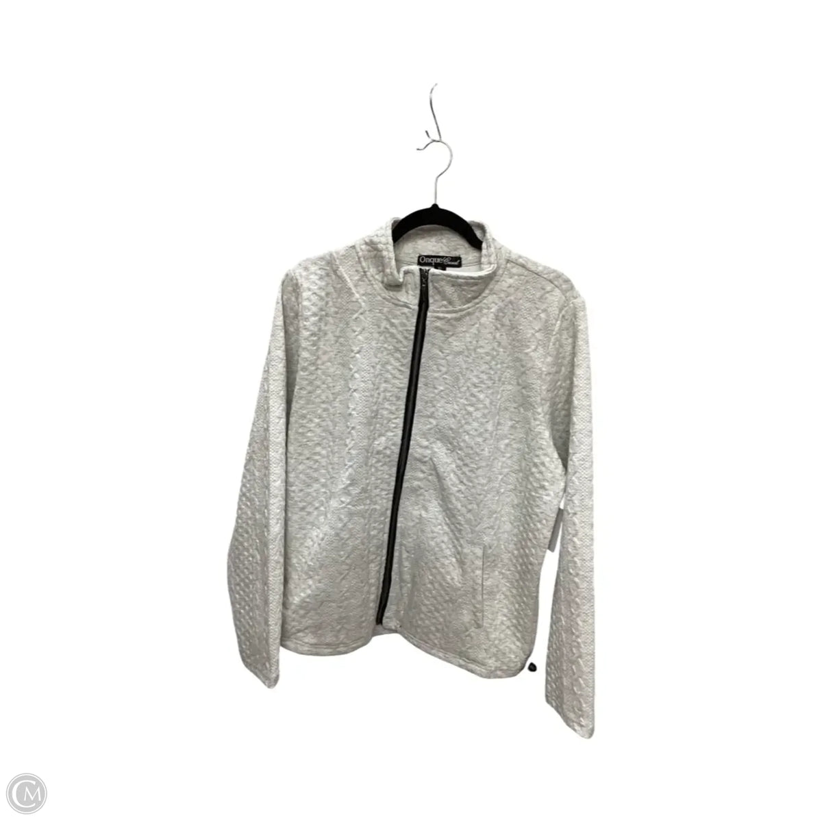 Jacket Moto By Onque In White, Size: Xl