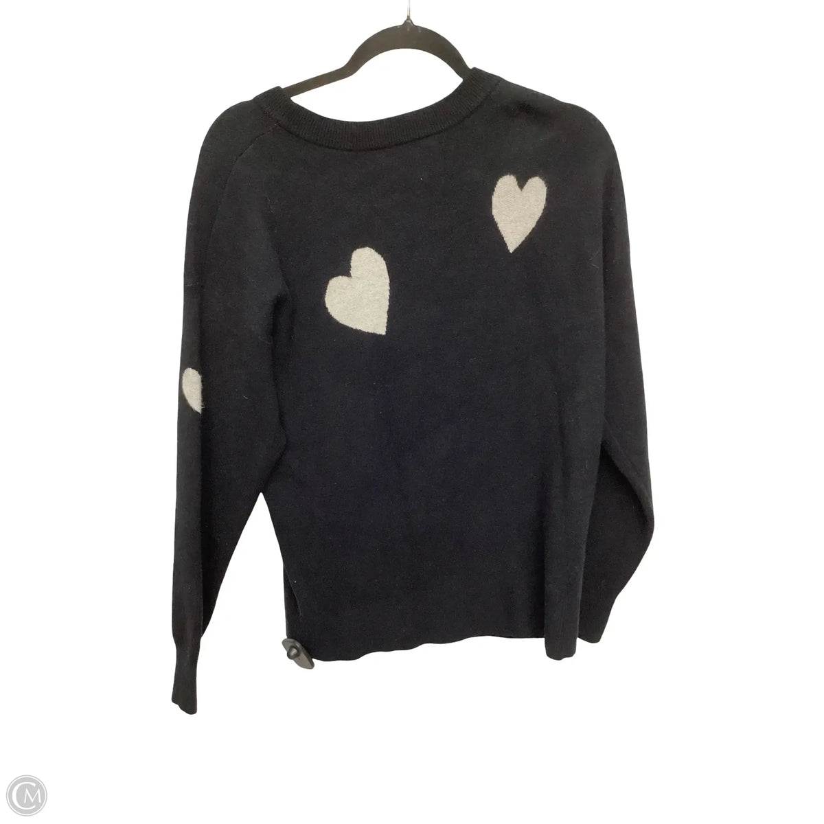 Sweater By Tahari In Black & White, Size: L