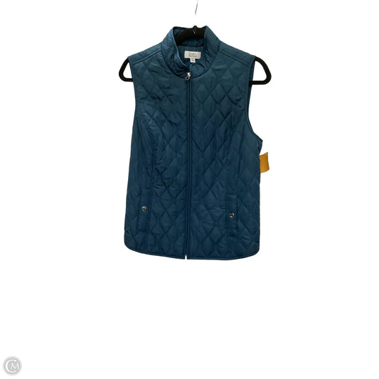 Vest Puffer & Quilted By Croft And Barrow In Green, Size: M