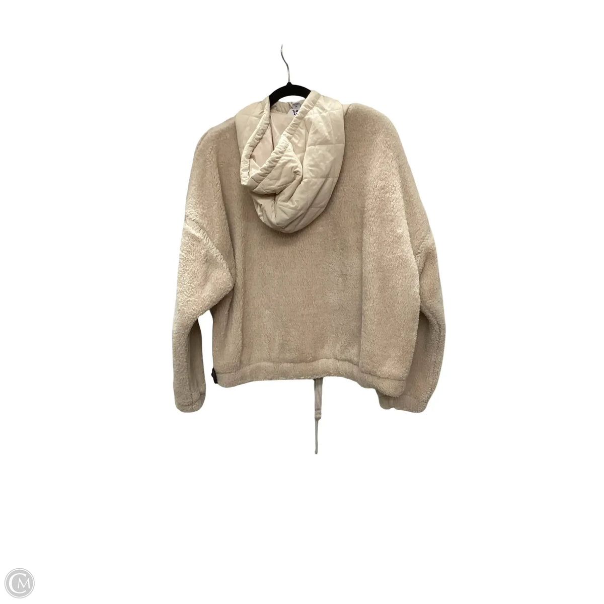 Athletic Jacket By Joy Lab In Cream, Size: M