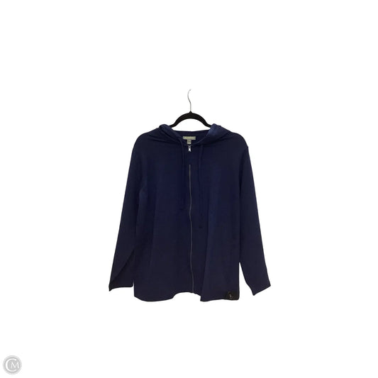 Jacket Moto By Style And Company In Navy, Size: 1x