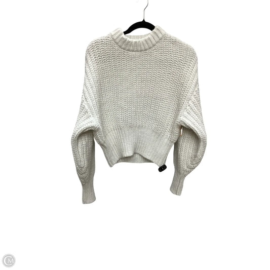 Sweater By H&m In White, Size: Xs