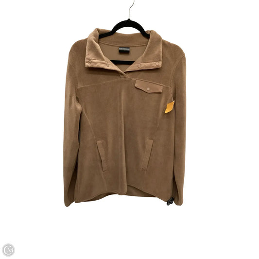 Sweatshirt Collar By 32 Degrees In Brown, Size: M