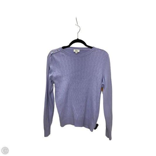 Sweater By Kim Rogers In Purple, Size: Lp