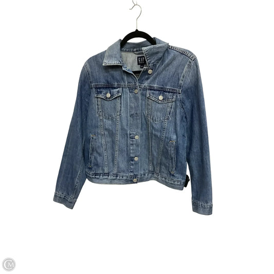 Jacket Denim By Levis In Blue Denim, Size: S