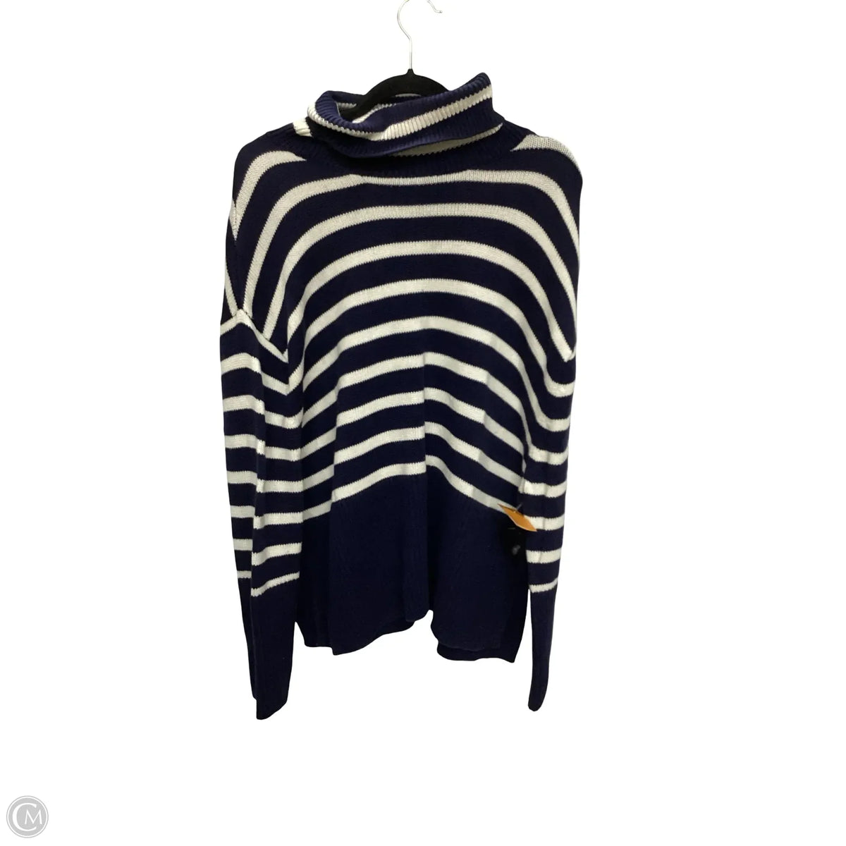 Sweater By Gap In Striped Pattern, Size: L