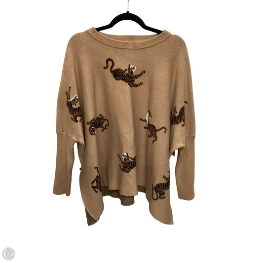 Sweater By She + Sky In Brown, Size: Osfm