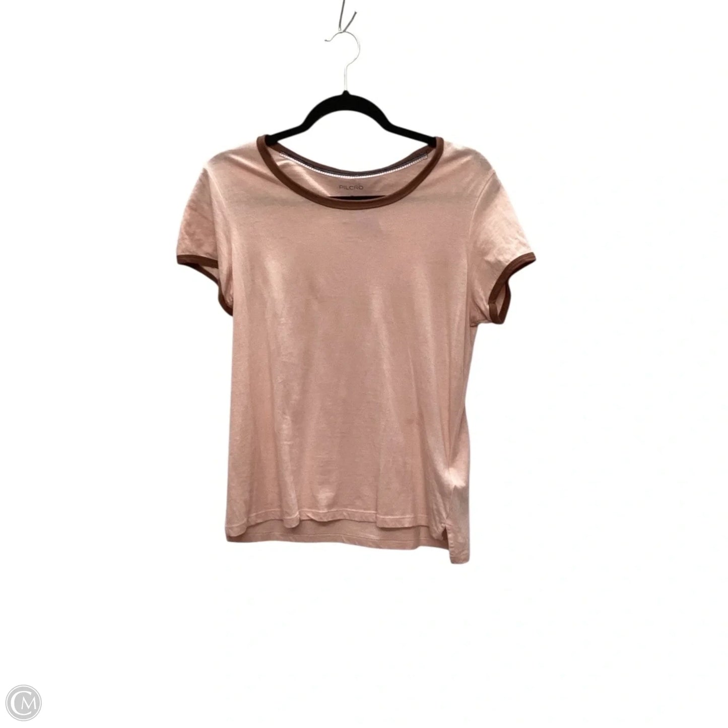 Top Short Sleeve By Pilcro In Peach, Size: M