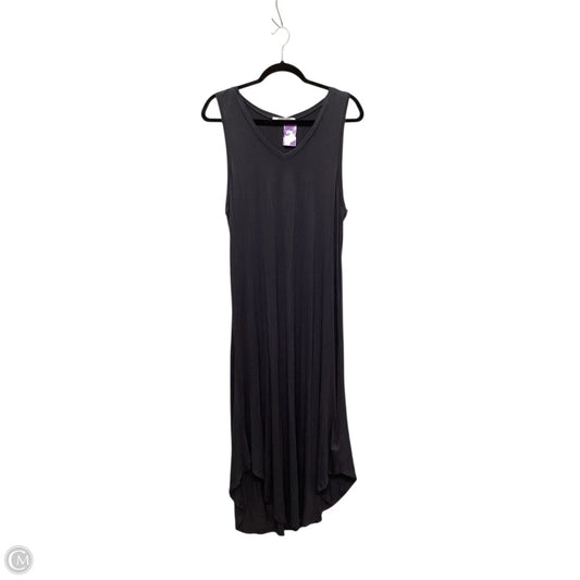 Dress Casual Maxi By Double Zero In Grey, Size: L