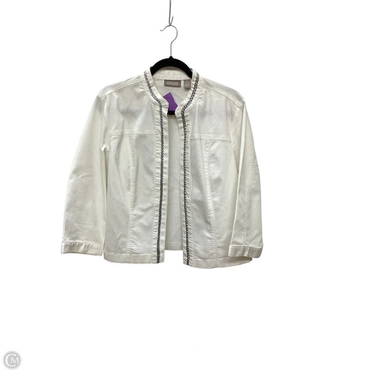 Jacket Other By Chicos In White, Size: L