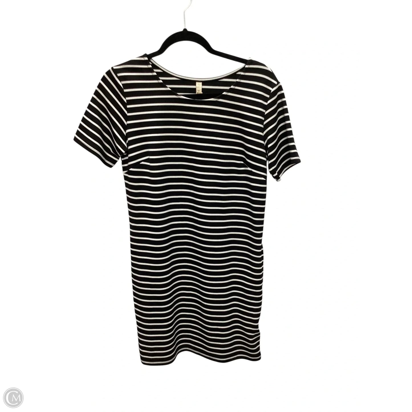 Dress Casual Midi By Wishlist In Striped Pattern, Size: S