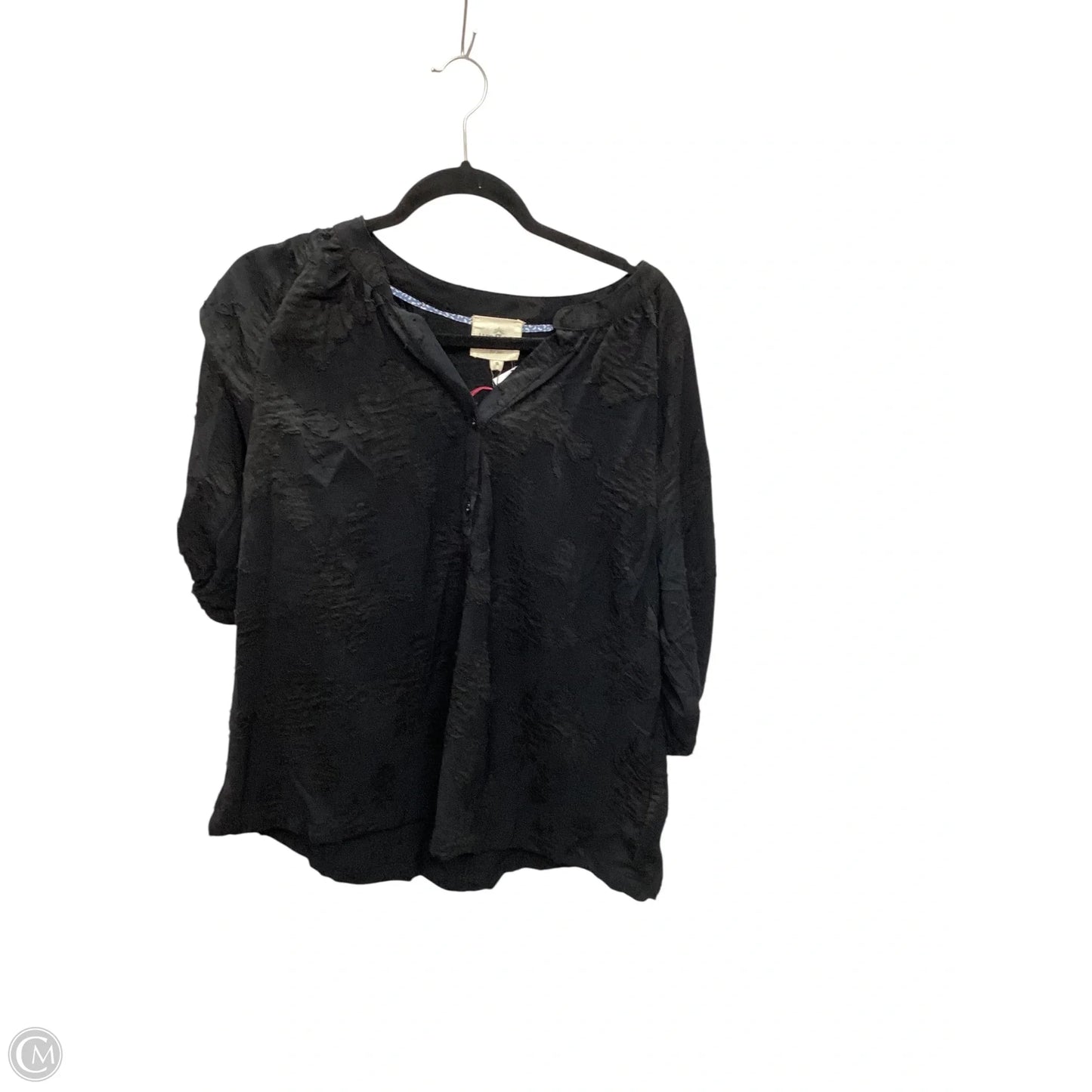 Top Short Sleeve By Umgee In Black, Size: S