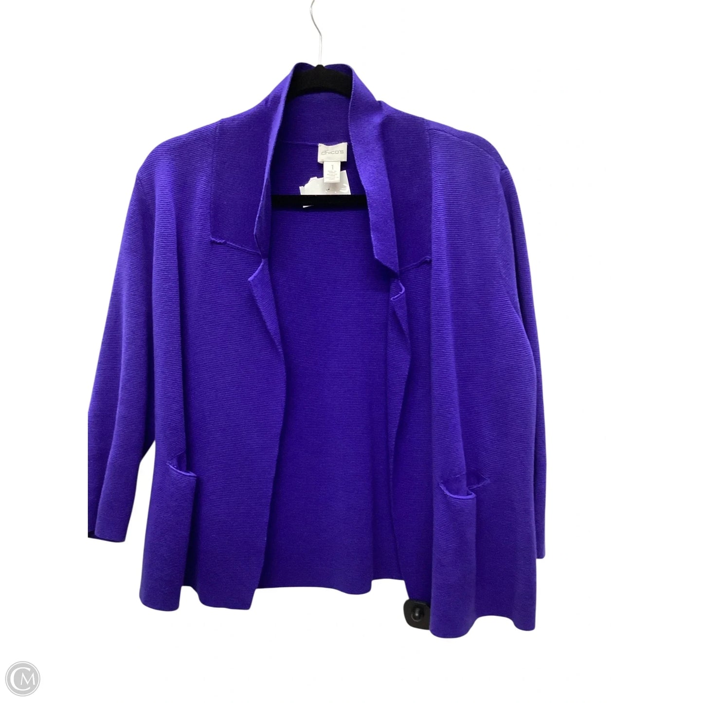 Blazer By Chicos In Purple, Size: M