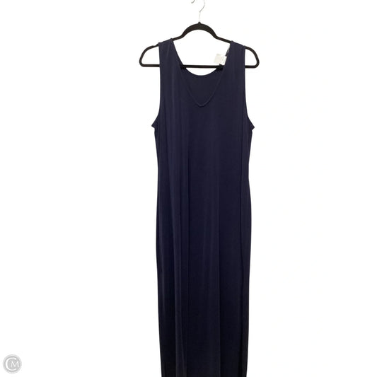 Dress Casual Maxi By Cato In Blue, Size: Xl