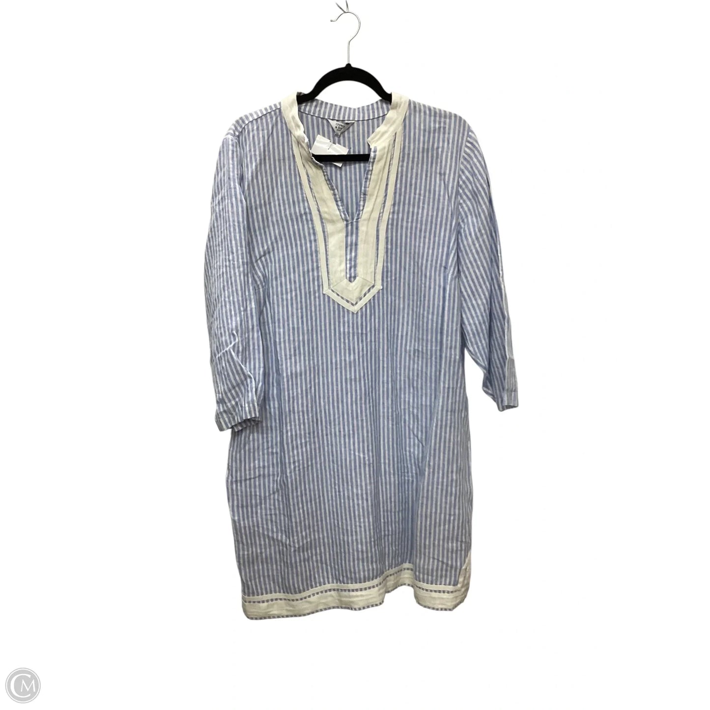 Dress Casual Midi By Crown And Ivy In Blue, Size: 1x