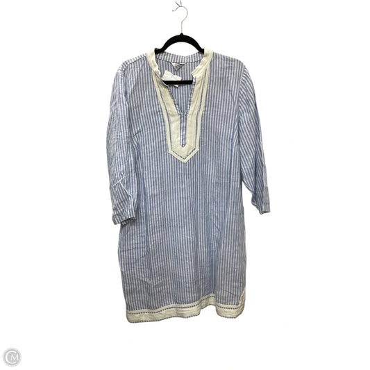 Dress Casual Midi By Crown And Ivy In Blue, Size: 1x