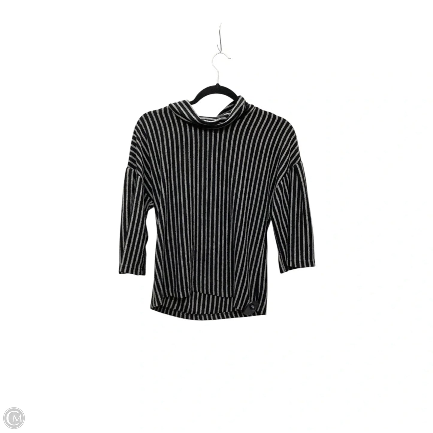 Top Long Sleeve By W5 In Striped Pattern, Size: S