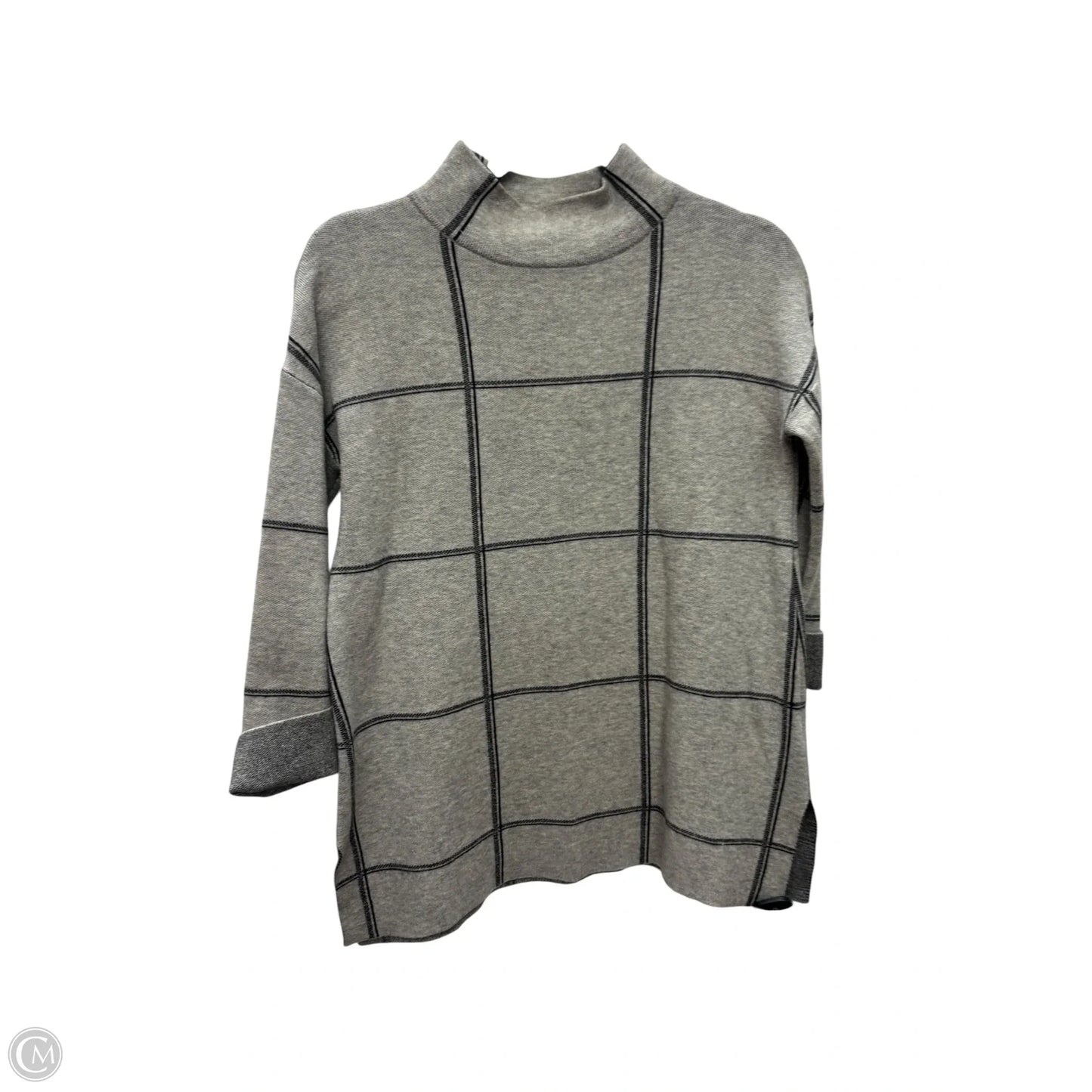 Sweater By Tahari In Grey, Size: S
