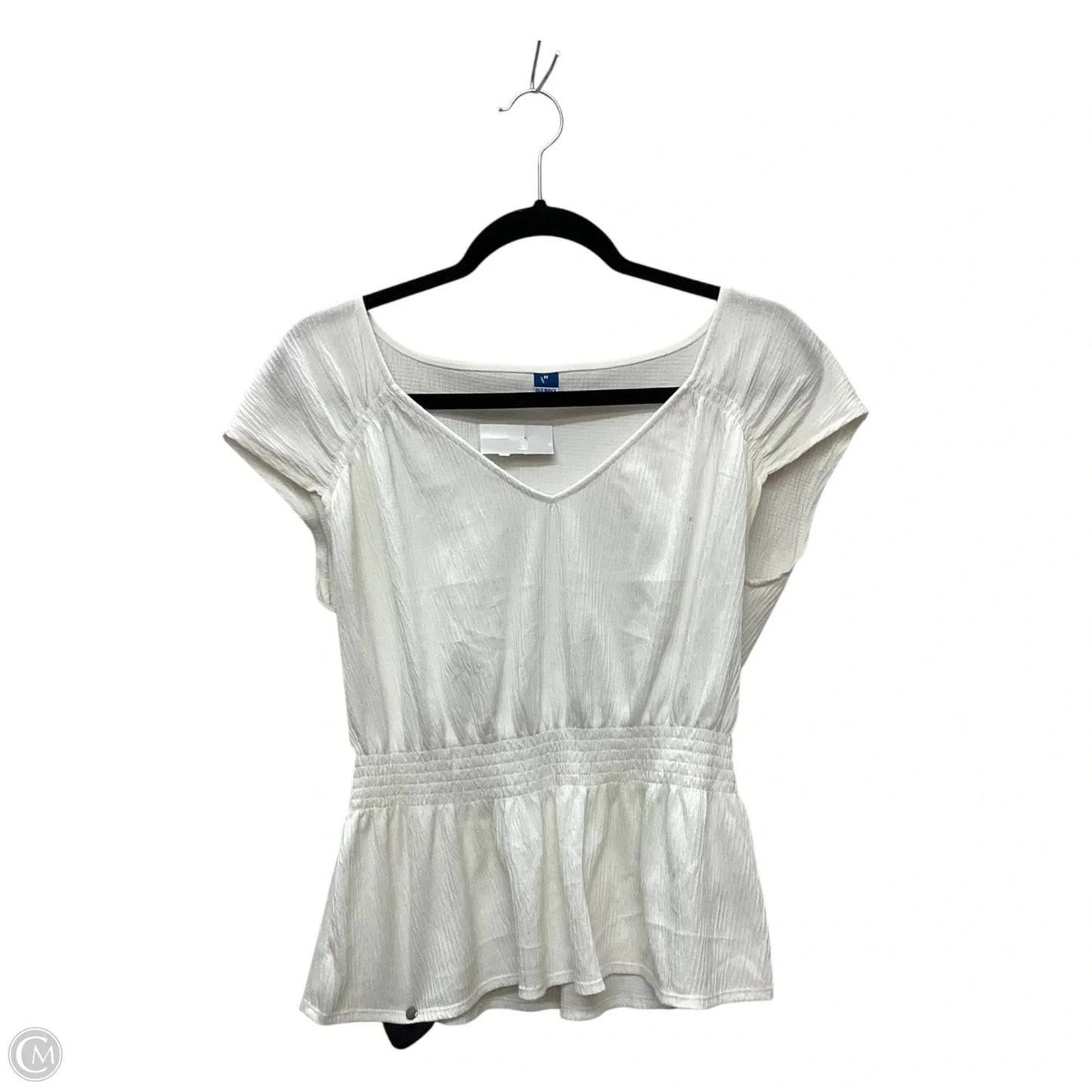 Top Sleeveless Basic By Old Navy In White, Size: M