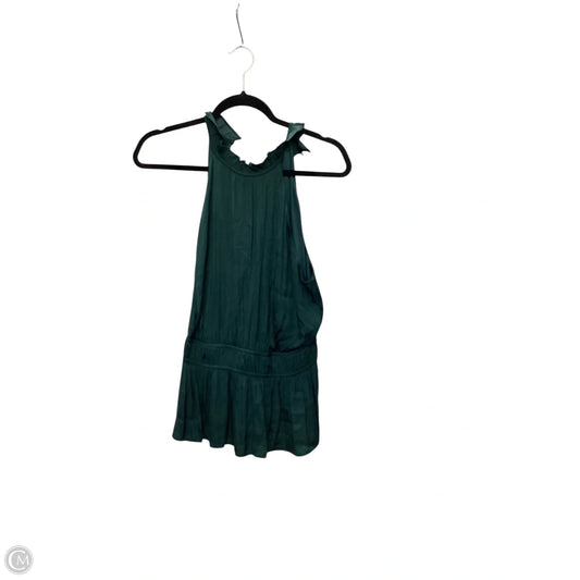 Top Sleeveless Basic By Nine West In Green, Size: L