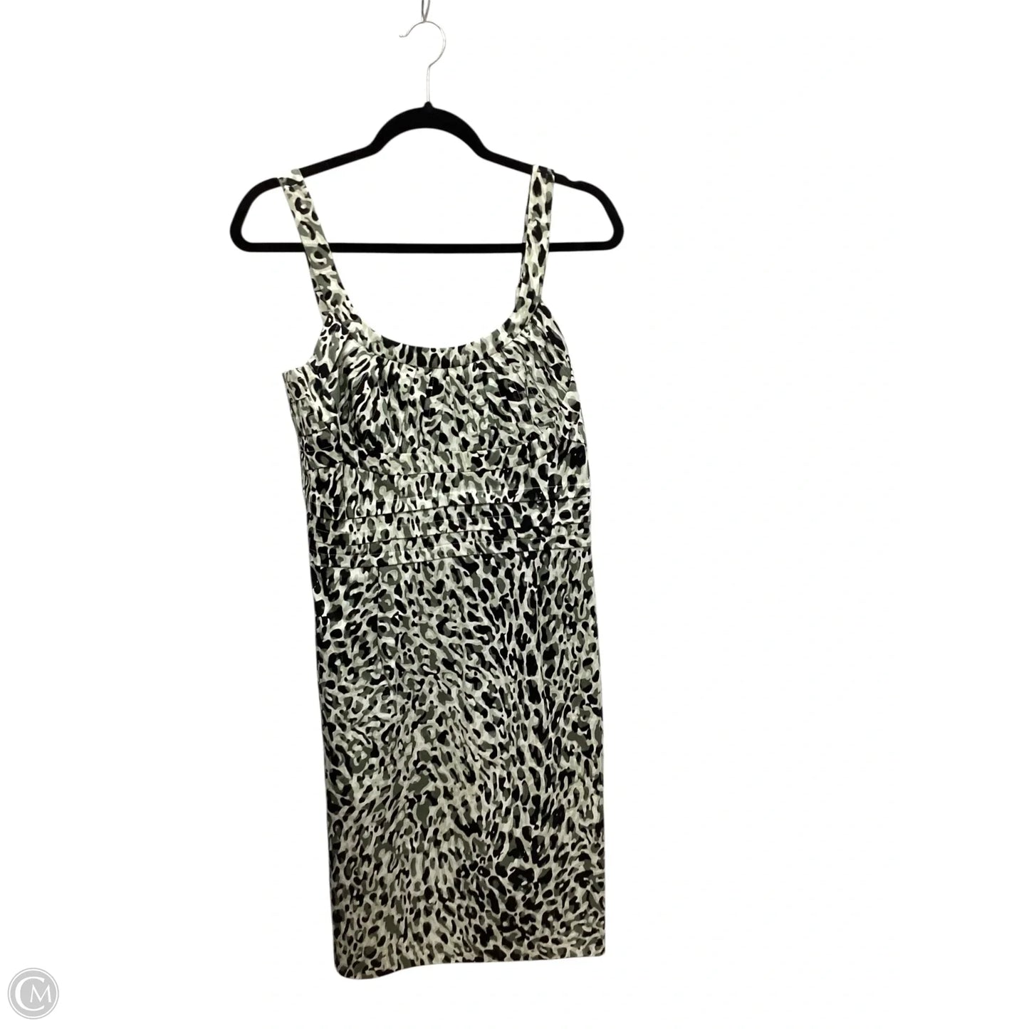 Dress Casual Midi By Calvin Klein In Green, Size: 8