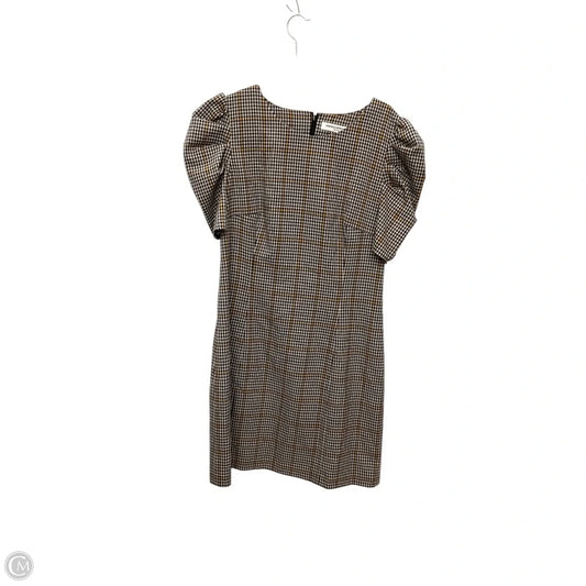 Dress Work By Amanda Uprichard In Plaid Pattern, Size: L
