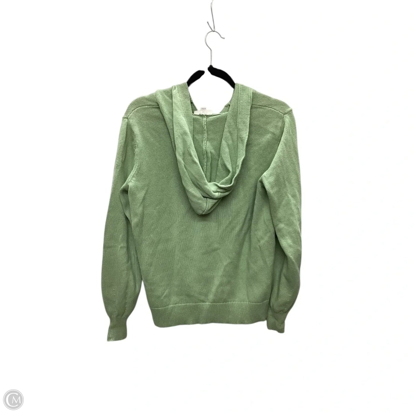 Sweatshirt Hoodie By Loft In Green, Size: M