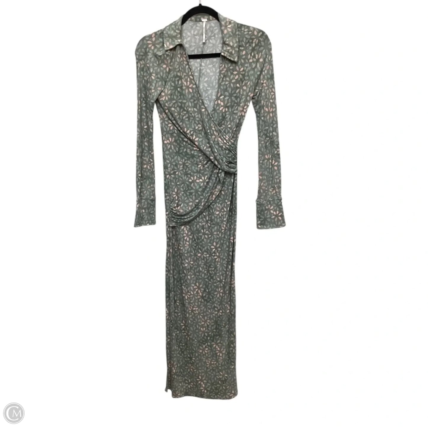 Dress Casual Maxi By Free People In Green, Size: Xs