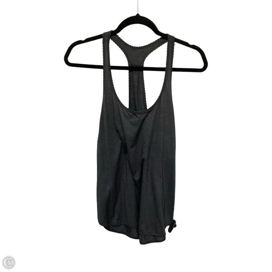 Athletic Tank Top By Lululemon In Grey, Size: 8