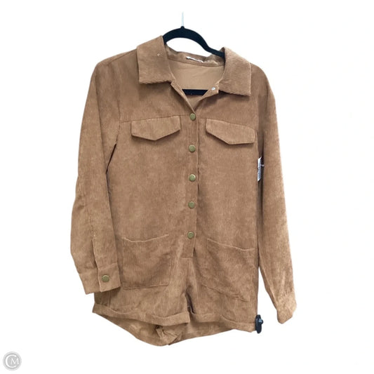 Romper By Day + Moon In Tan, Size: S