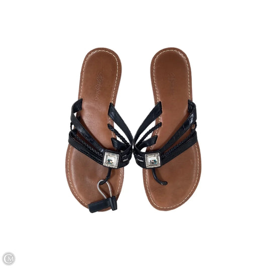 Sandals Flip Flops By Brighton In Tan, Size: 7.5