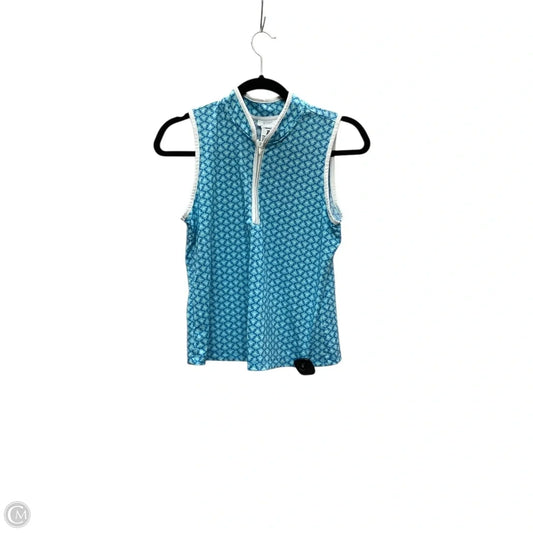 Athletic Tank Top By Sigrid Olsen In Blue, Size: S