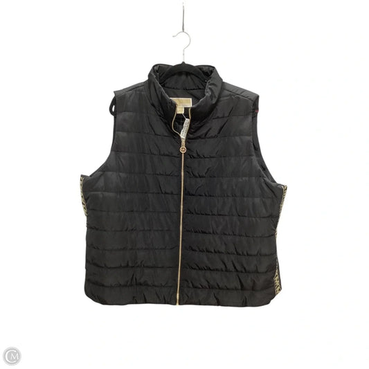 Vest Puffer & Quilted By Michael By Michael Kors In Black, Size: 2x