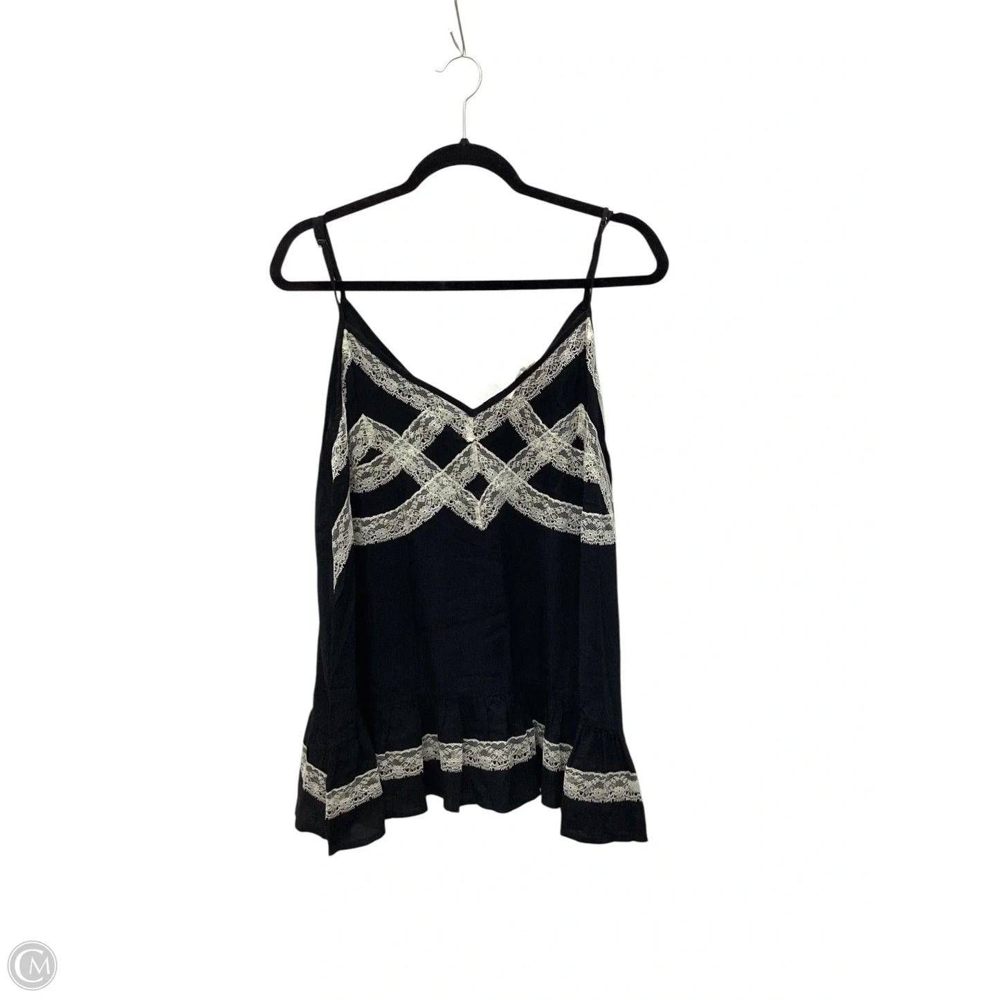 Top Sleeveless By Entro In Black, Size: L