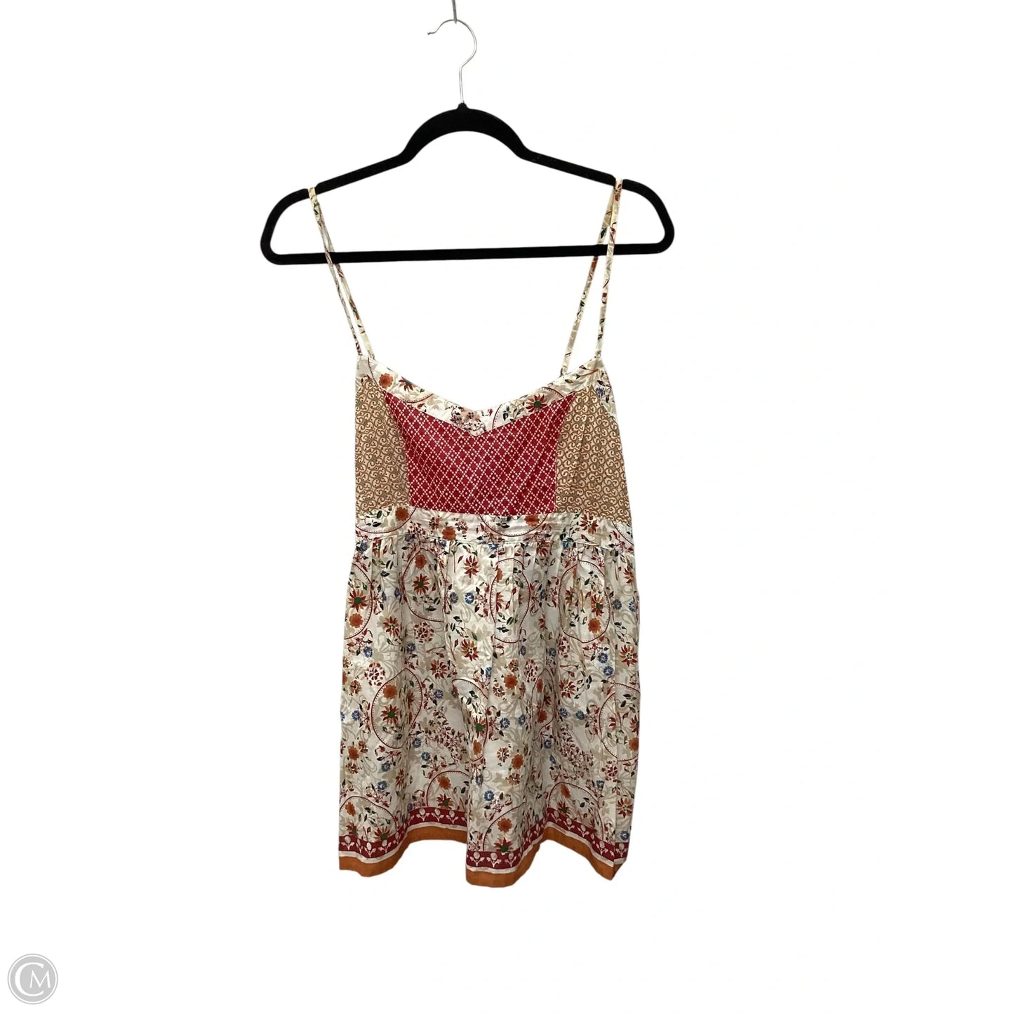 Top Sleeveless By Clothes Mentor In Cream, Size: L