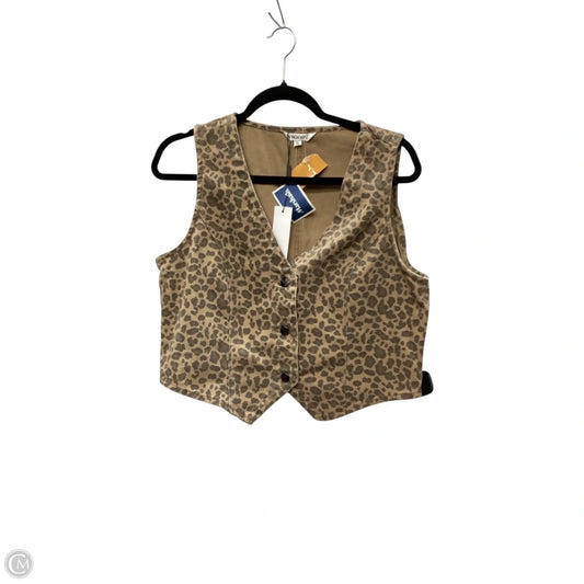 Vest Other By Vigoss In Animal Print, Size: Xl