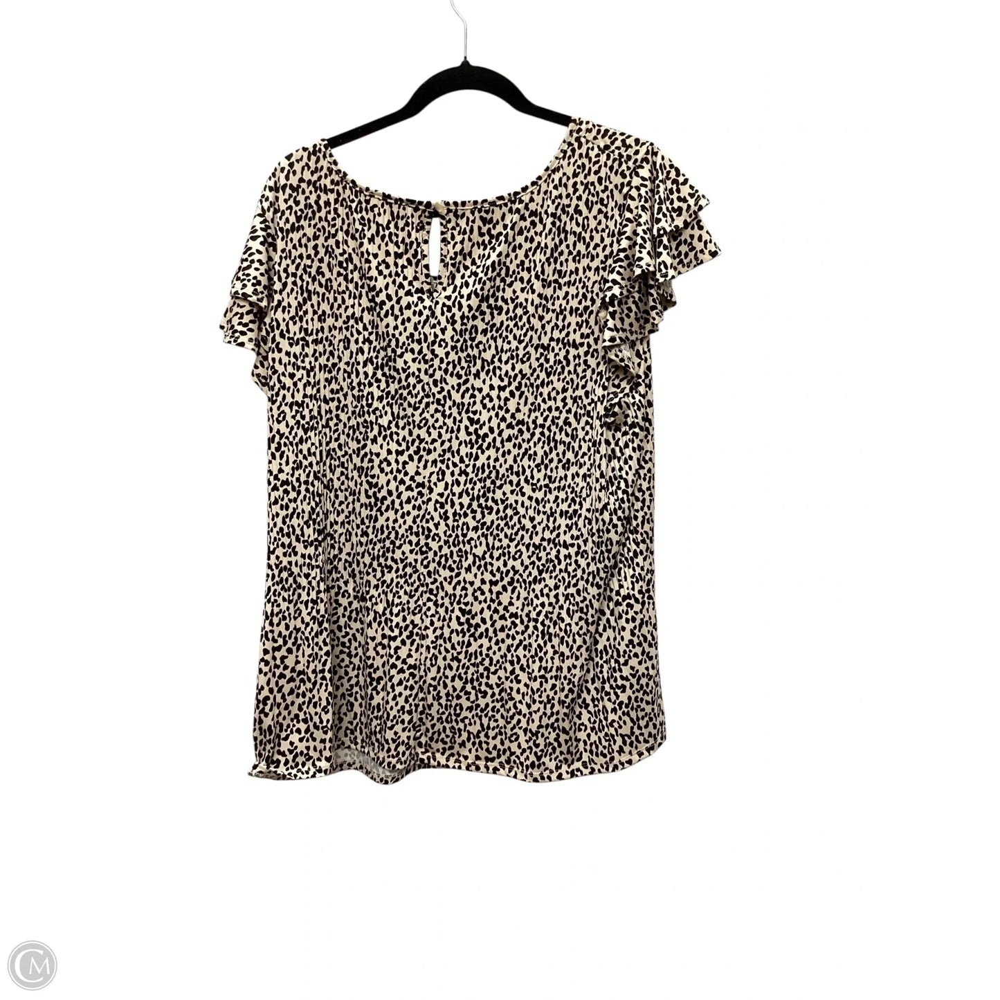 Top Sleeveless By Cmc In Animal Print, Size: 2x