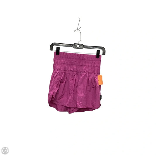 Athletic Shorts By Free People In Purple, Size: S