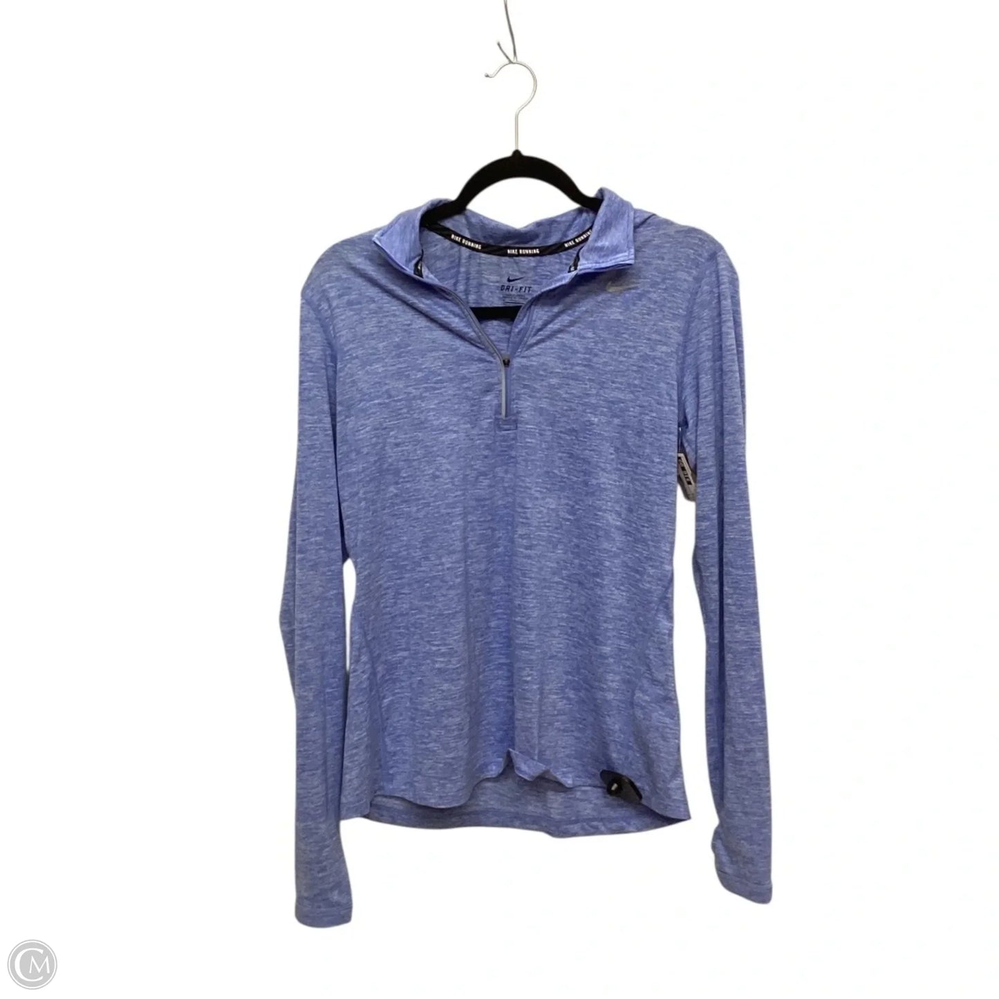 Athletic Jacket By Nike Apparel In Blue, Size: M