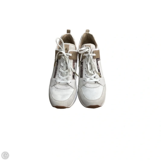 Shoes Sneakers By Michael By Michael Kors In Cream, Size: 9.5