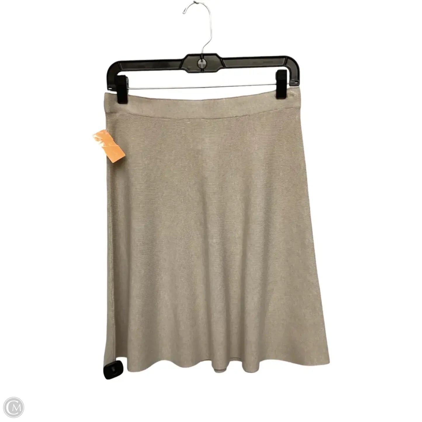 Skirt Midi By Sioni In Beige, Size: M