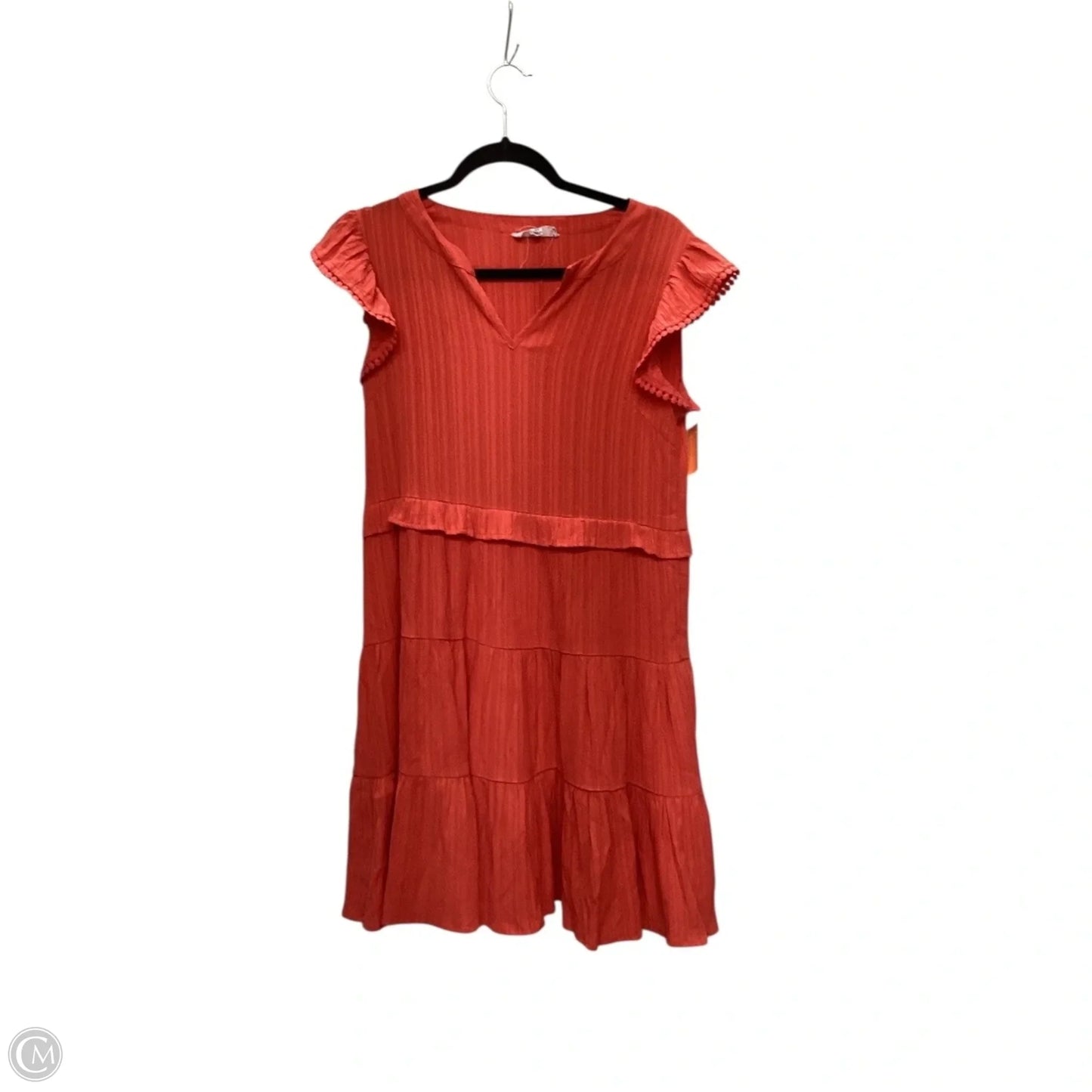 Dress Casual Midi By Thml In Red, Size: Xs