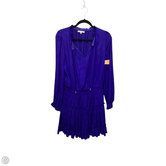 Dress Casual Short By Skies Are Blue In Blue, Size: M