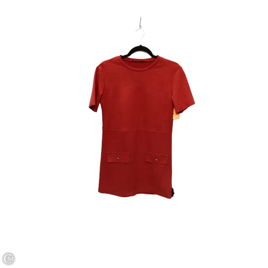 Dress Work By Zara In Red, Size: S