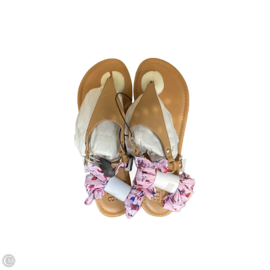 Shoes Flats By Ana In Brown, Size: 11